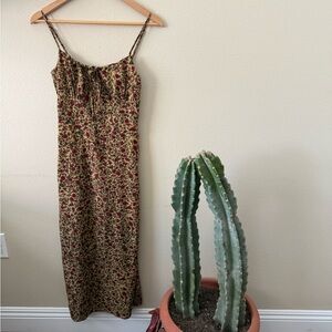 Floral Spaghetti Strap Dress